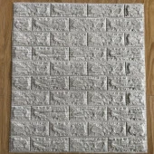 Renkli Duvarlar NW10 Çizgili Gri Kendinden Yapışkanlı 3D Dekoratif Duvar Paneli - 2