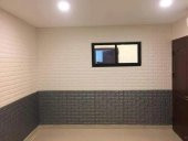 Renkli Duvarlar Gümüş Gri 3D Kendinden Yapışkanlı Duvar Kağıdı 3d Paneli NW02 - 2