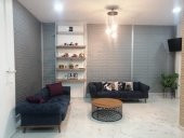 Renkli Duvarlar Gümüş Gri 3D Kendinden Yapışkanlı Duvar Kağıdı 3d Paneli NW02 - 5