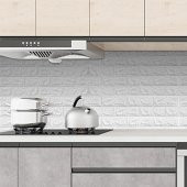 Renkli Duvarlar Kendinden Yapışkanlı Duvar Kaplama Kağıdı Paneli 70x38 cm 0,26 m2 - 11