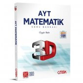 AYT 3D Matematik Tamamı Video Çözümlü Soru Bankası 3D Yayınları - 1