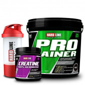 Hardline Progainer 5000 Gr + Kreatin 300 Gr Kilo Alma Kas Kütlesi - 1