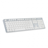 EVEREST KM-6063 BEYAZ/GRI KABLOSUZ Q MULTIMEDYA KLAVYE - 3