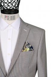 Slim Fit Kareli Erkek Ceket - 2