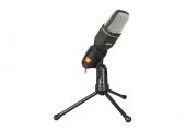 SNOPY SN-340M MASA ÜSTÜ LED MİKROFON,SİYAH - 1