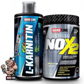 Hardline Nox 2 + L-Karnitin Thermo Kombinasyonu Yağ Yak Güç Kazan - 1