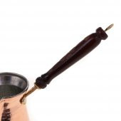 Saint Belisama Sultan Bakır Cezve 550ml Ahşap Kulp - 7