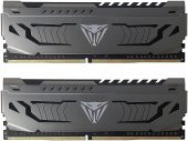 PATRIOT 16GB (8GBx2) 4400MHz DDR4 VIPER DUAL STEEL BLACK Gaming Masaüstü Ram PVS416G440C9K - 1