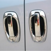 Fiat Doblo Krom Kapı Kolu 3 Kapı 6 Parça Set 2015 Üzeri Paslanmaz - 2