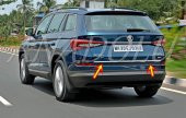 Skoda Kodiq 2017 Üzeri Krom Alt Bagaj Çıtası - 1