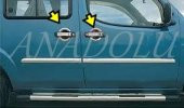 Fiat Doblo Krom Kapı Kolu 4 Kapı 12 Parça 2000-2010 - 2