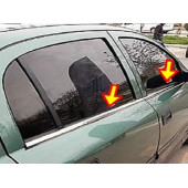 Opel Astra G Krom Cam Çıtası 4 Parça 1998 Üzeri - 1
