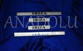 Seat İbiza Krom Kapı Eşiği 4 Parça 2002-2009 - 1
