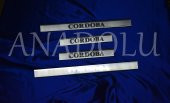 Seat Cordoba Krom Kapı Eşiği 4 Parça 2003-2009 - 1