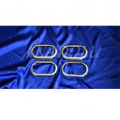 Renault Megane 2 Krom İç Kapı Kolu Çerçevesi 4 Parça 2004-2010 - 1