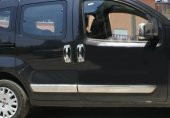 Peugeot Bipper Krom Yan Kapı Çıtası 4 Parça 2008 Üzeri - 1