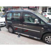 Volkswagen Caddy Krom Yan Kapı Çıtası 4 Parça 2010-2015 - 2