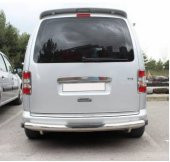 Volkswagen Caddy Krom Bagaj Çıtası 1 Parça 2004-2010 - 1