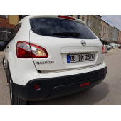 Nissan Qashqai Formlu Krom Bagaj Alt Çıtası Paslanmaz 2007-2014 - 1