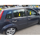 Ford Fiesta Krom Cam Çıtası 4 Parça 2002-2009 - 1