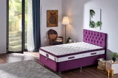 Niron Violet 100x200 Tek Kişilik Gizli Pedli Yatak Full Ortopedik Yaylı Yatak thumbnail 7