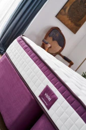 Niron Violet 90x200 Tek Kişilik Gizli Pedli Yatak Full Ortopedik Yaylı Yatak - 5