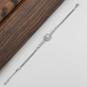 925 Ayar Gümüş Baget Taşlı Bayan Bileklik thumbnail 2