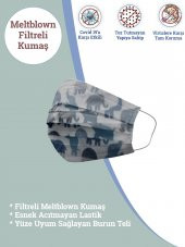 ION Mask Meltblown Çocuk Desenli Full Ultrasonik 3Kat Maske 100Ad - 4