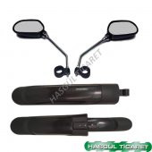 HSGL BİSİKLET REFLEKTÖRLÜ JY 102 AYNA ÇAMURLUK AKSESUAR SET - 1