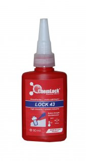 Chemlock Lock 43 Sökülebilir Civata Sabitleyici 50ml. - 1