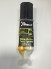 Chemlock 30 Dakika Şeffaf Epoksi Yapıştırıcı Şırınga 28gr - 2