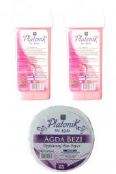 Platonik Kartuş Ağda (2 Ad.)+Ağda Bandı Bezi Kağıdı (1 Ad.) - 1