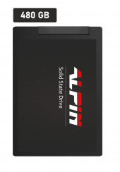 ALPİN Plus480 SSD, 480 GB SSD Hard Disk , 2.5'' Sata 3, 550 Mb/s-500BMb/s - 1
