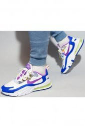 Nike Air Max 270 React White Berry Royal CW0630-100 Spor Ayakkabı - 2