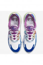 Nike Air Max 270 React White Berry Royal CW0630-100 Spor Ayakkabı - 8