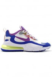 Nike Air Max 270 React White Berry Royal CW0630-100 Spor Ayakkabı - 1