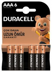 Duracell Basic İnce Kalem Pil 6'lı AAA - 1