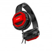 SNOPY Bonny Kırmızı 3.5 Mm Kablolu Kulaküstü Kulaklık - 1