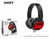 SNOPY Bonny Kırmızı 3.5 Mm Kablolu Kulaküstü Kulaklık - 5