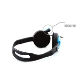 Snopy Sn-717 Siyah/Mavi Mikrofonlu Kulaklık - 2