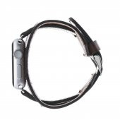 Bouletta Apple Watch Uyumlu Deri Kordon 38-40-41mm Cuff Taba - 4