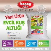 Bonny Nice Doğal Çam Pelet Evcil Kuş Altlığı 10 kg 17 l x 2 Paket - 3