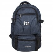 Bagacar Dağcı ve Trekking Kumaş Sırt Çantası Lacivert - 2