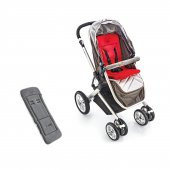 IŞŞIL BabyJem Bebek Arabası Puset Minderi 346 Gri - 1