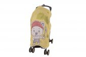 IŞŞIL Sevi Bebe Pano Baskılı Müslin Bebek Arabası Örtüsü ART-315 Korsan - 1