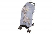 IŞŞIL Sevi Bebe Pano Baskılı Müslin Bebek Arabası Örtüsü ART-315 Zürafa - 3