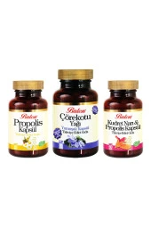 Balen Cörekotu Yağı Kapsül+Propolis Kapsül+Kudret Narı Kapsül thumbnail 1