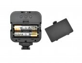 DSLR Makinalar ve Video Kameralar için LED01 Led Video Işığı - 6