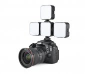 DSLR Makinalar ve Video Kameralar için LED01 Led Video Işığı - 7