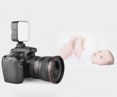 DSLR Makinalar ve Video Kameralar için LED01 Led Video Işığı - 8